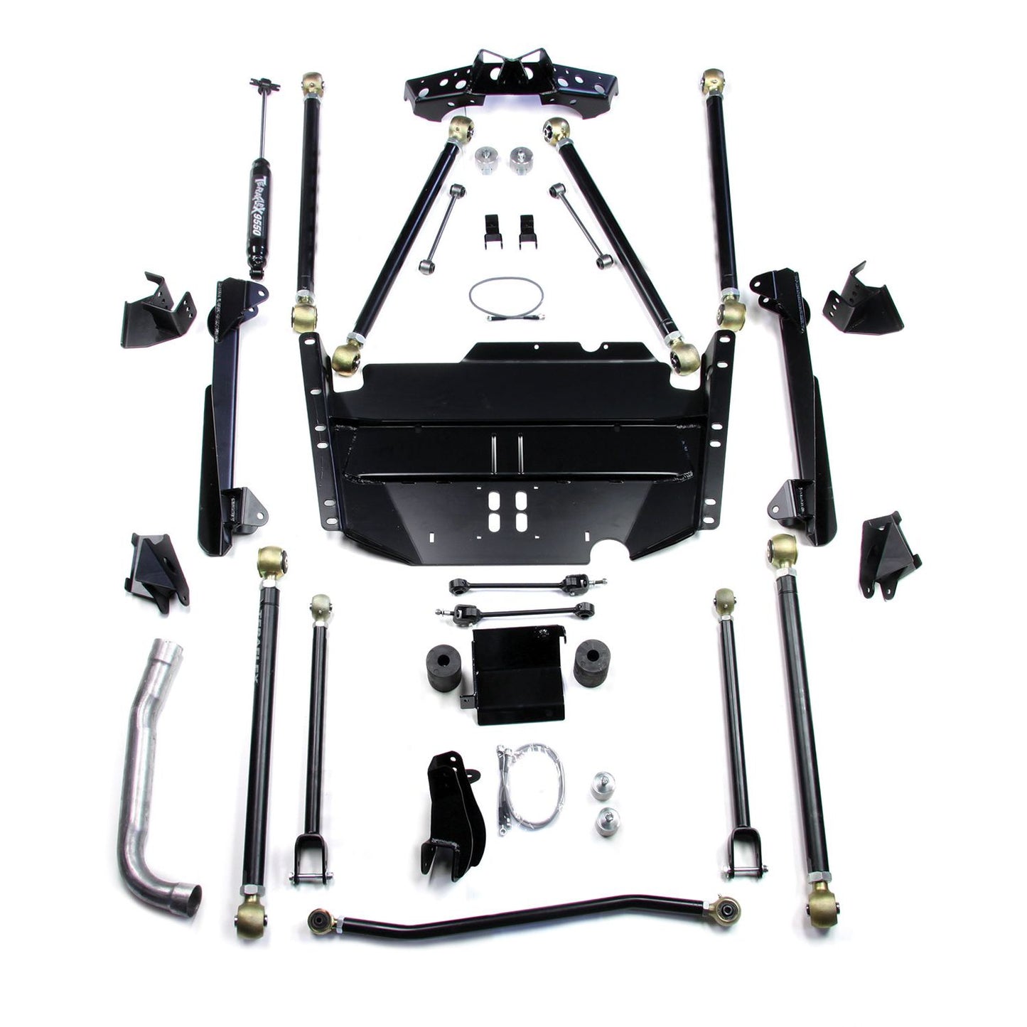 TeraFlex | 03-06 Wrangler TJ LWB Pro LCG Long Arm Suspension System for Coilover Setup TeraFlex | 1149085