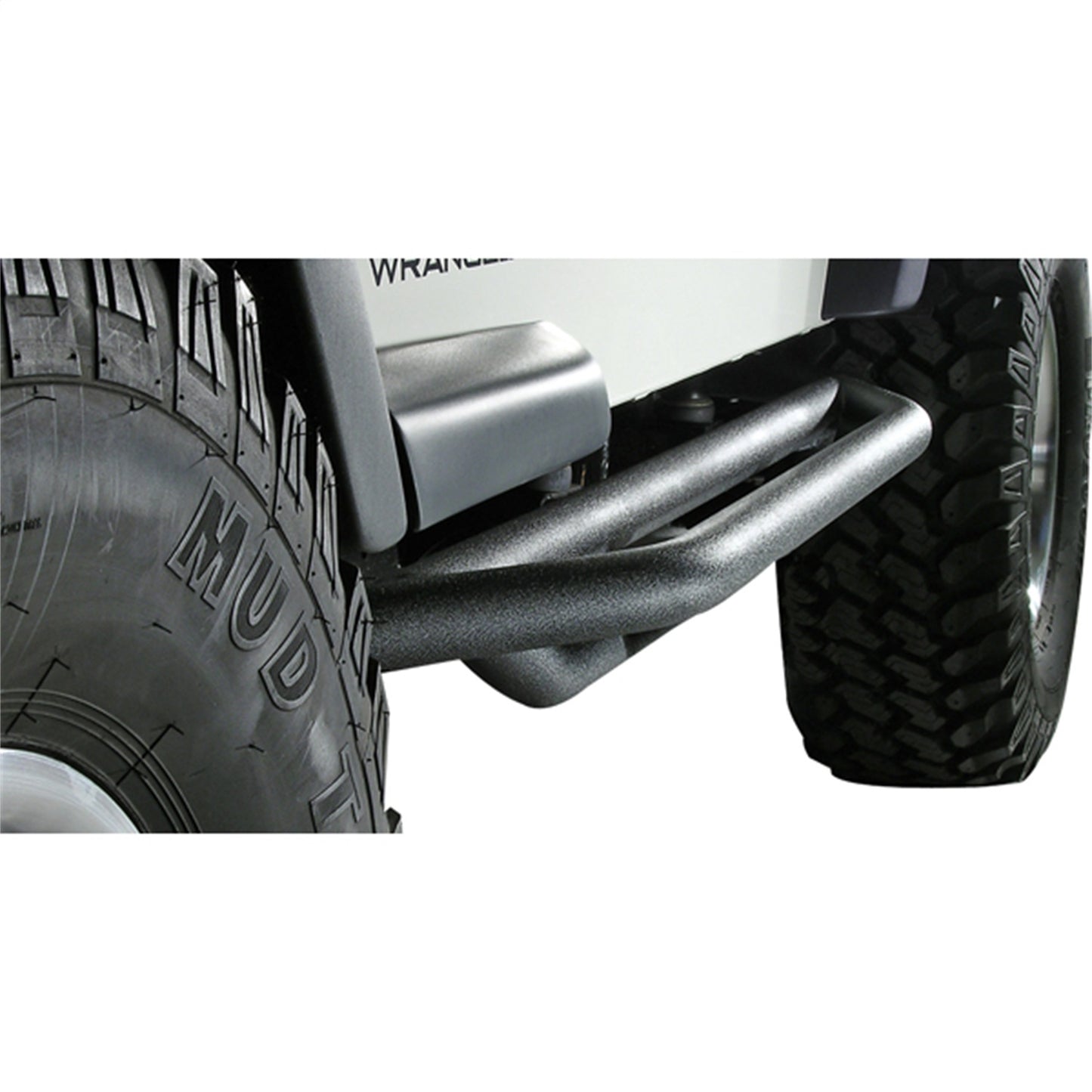 RUGGED RIDGE | 11504.13 | Rrc Side Armor, Textured Black, 87-06 Jeep Wrangler/Unlimited