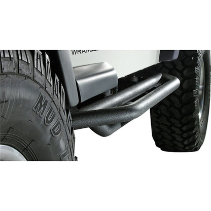 RUGGED RIDGE | 11504.13 | Rrc Side Armor, Textured Black, 87-06 Jeep Wrangler/Unlimited
