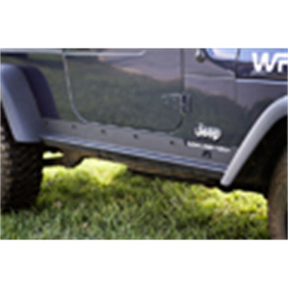 RUGGED RIDGE | 11504.15 | Rocker Guards Heavy-Duty,Jeep Wrangler (Tj) 97-06