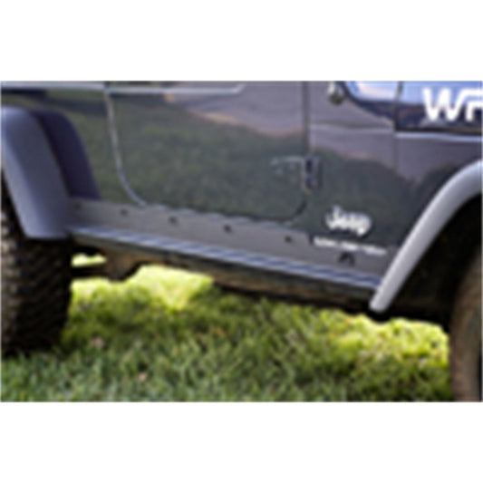 RUGGED RIDGE | 11504.15 | Rocker Guards Heavy-Duty,Jeep Wrangler (Tj) 97-06