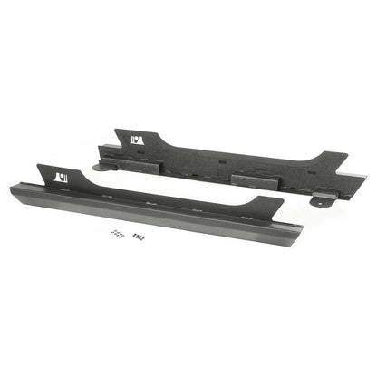 RUGGED RIDGE | 11504.17 | 07-16 Wrangler Xhd Rock Sliders, Steel Black
