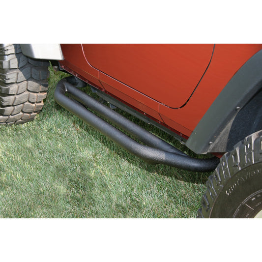 RUGGED RIDGE | 11504.21 | Side Armor 2Dr Textured Black Jk 07-16 Wrangler Pair