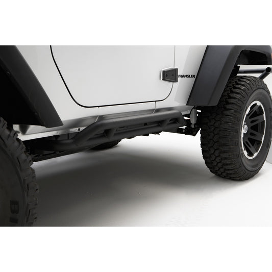 RUGGED RIDGE | 11504.23 | Rrc Rocker Guards, 07-16 Jeep Wrangler(Jk) 2Dr,Black