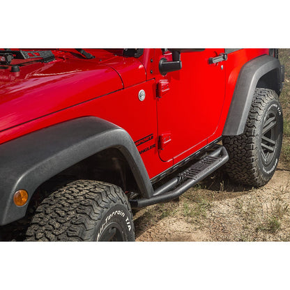 RUGGED RIDGE | 11504.24 | Rrc Side Armor Guard Plates; 07-17 Wrangler Jk