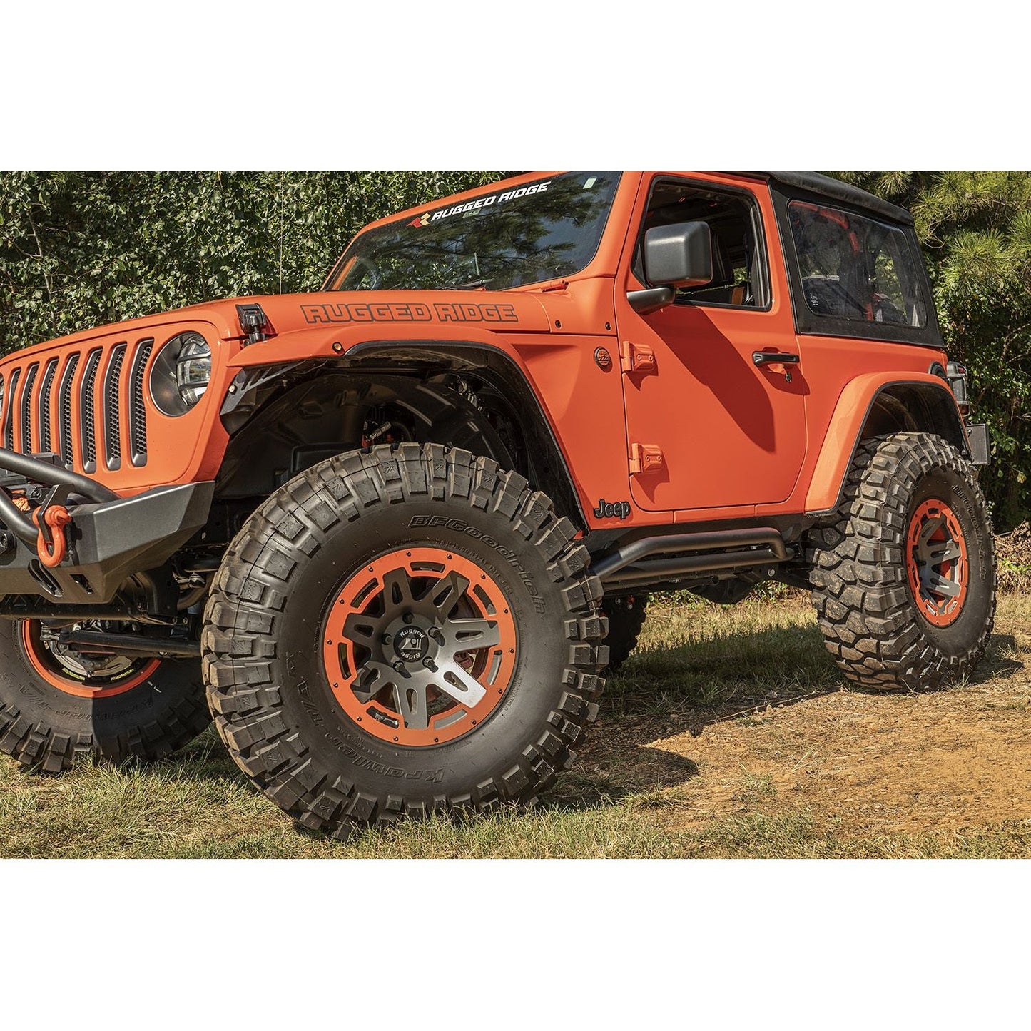 RUGGED RIDGE | 11504.37 | Rrc Rocker Guards; 18-19 Jeep Wrangler Jl, 2 Door