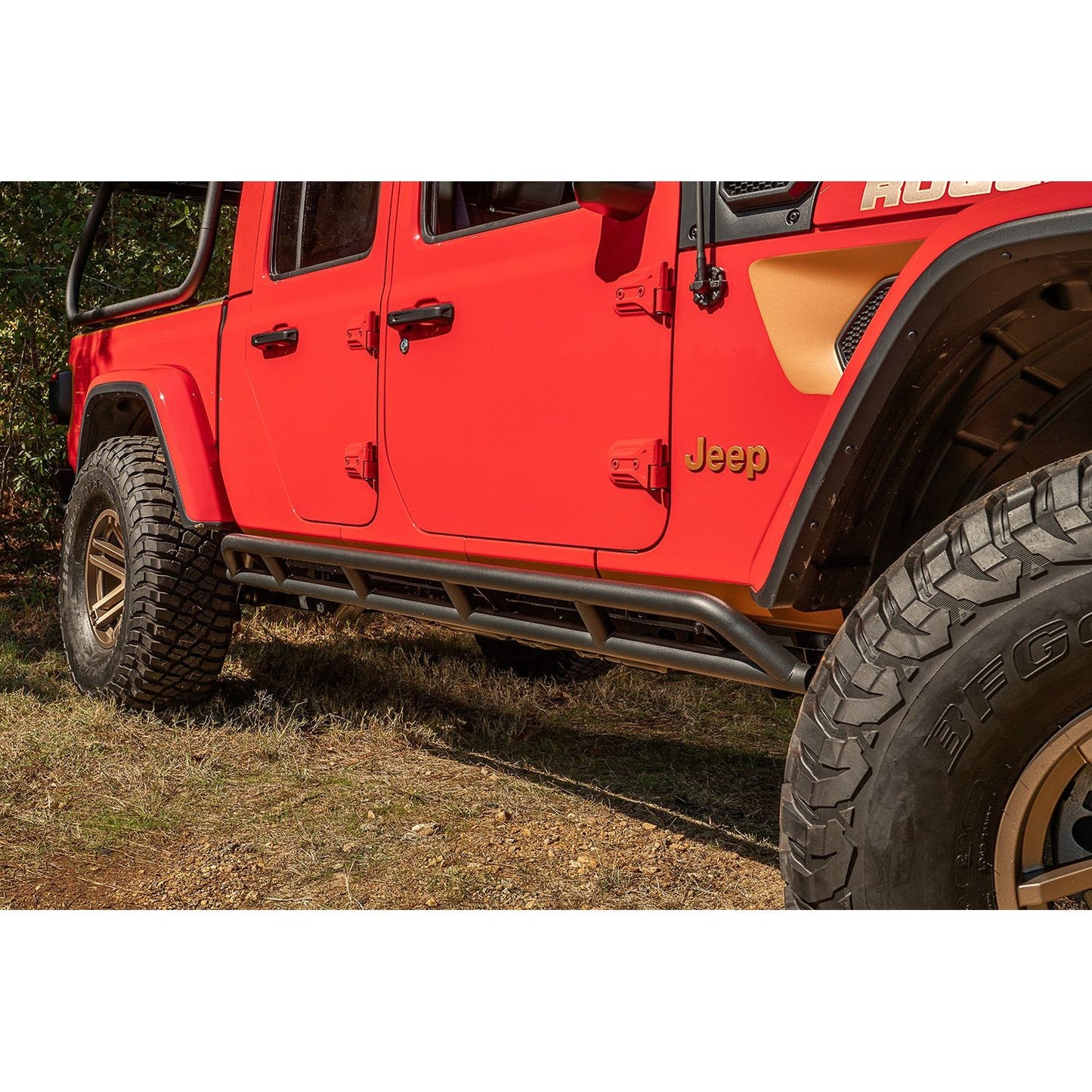 RUGGED RIDGE | 11504.38 | Rrc Rocker Guards; 2020 Jeep Gladiator Jt