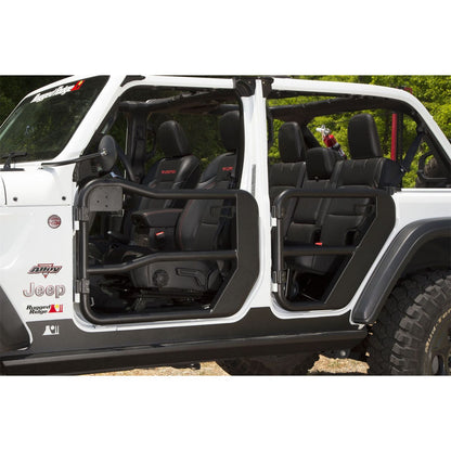 RUGGED RIDGE | 11509.13 | Front Tube Doors, 18-19 Jeep Wrangler/Gladiator