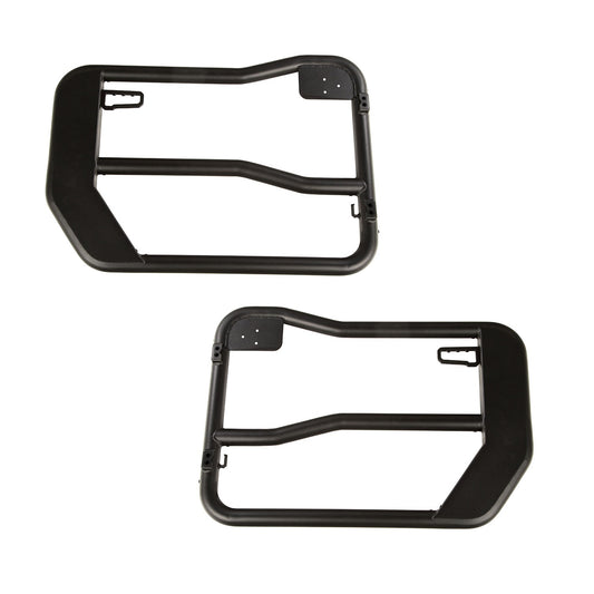 RUGGED RIDGE | 11509.15 | Front Tube Doors With Mirrors, 18-C Jeep Wrangler/Gladiator