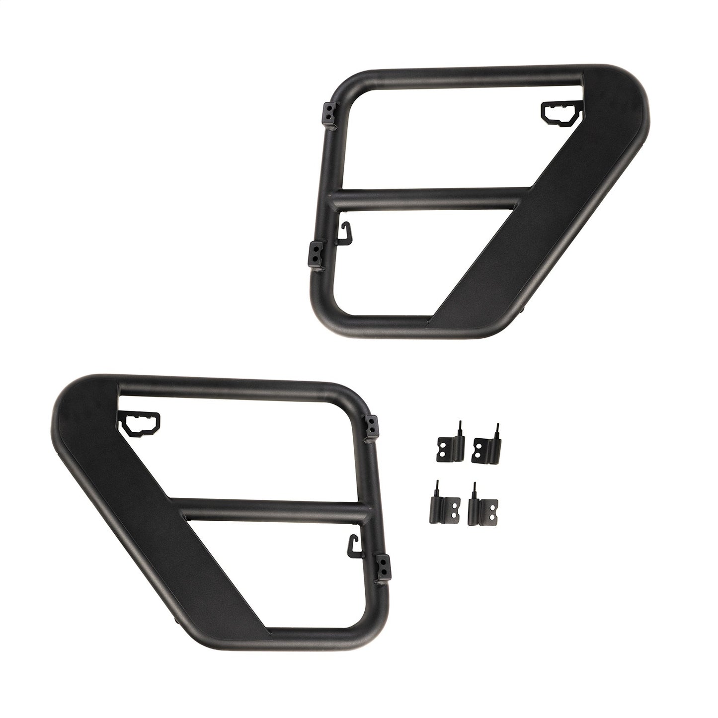 RUGGED RIDGE | 11509.32 | Fortis Tube Doors, Rear; 07-18 Jk 4-Dr