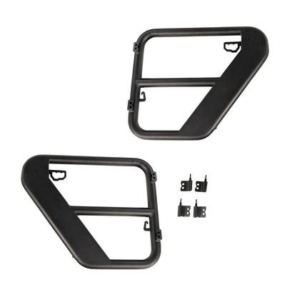RUGGED RIDGE | 11509.32 | Fortis Tube Doors, Rear; 07-18 Jk 4-Dr