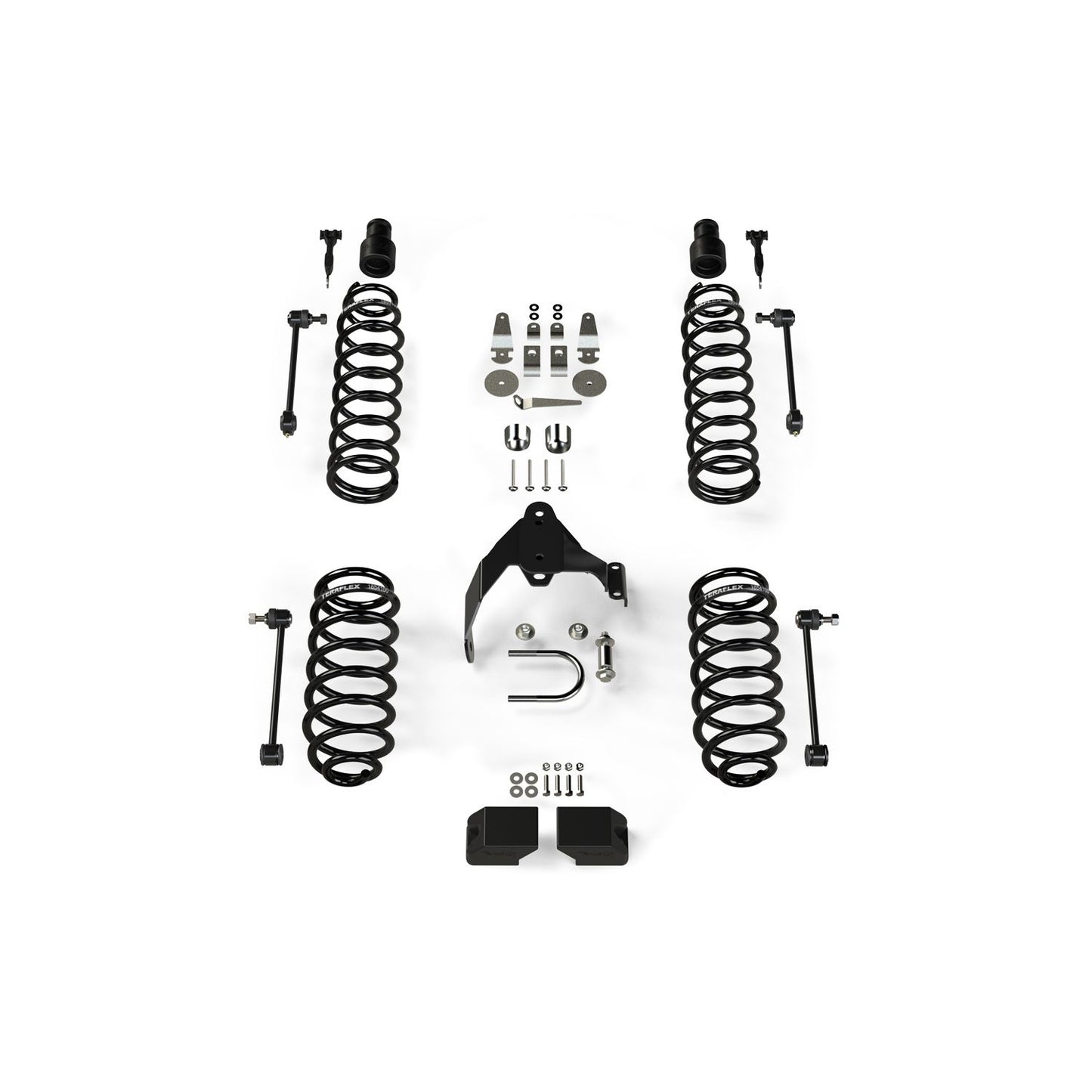 TeraFlex | 07-18 Wrangler JK 4 Door 3 Inch Coil Spring Base Lift Kit No Shocks TeraFlex | 1151200