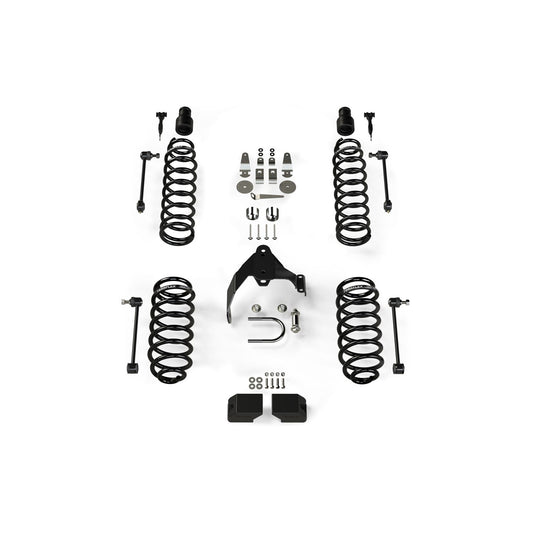 TeraFlex | 07-18 Wrangler JK 4 Door 3 Inch Coil Spring Base Lift Kit No Shocks TeraFlex | 1151200