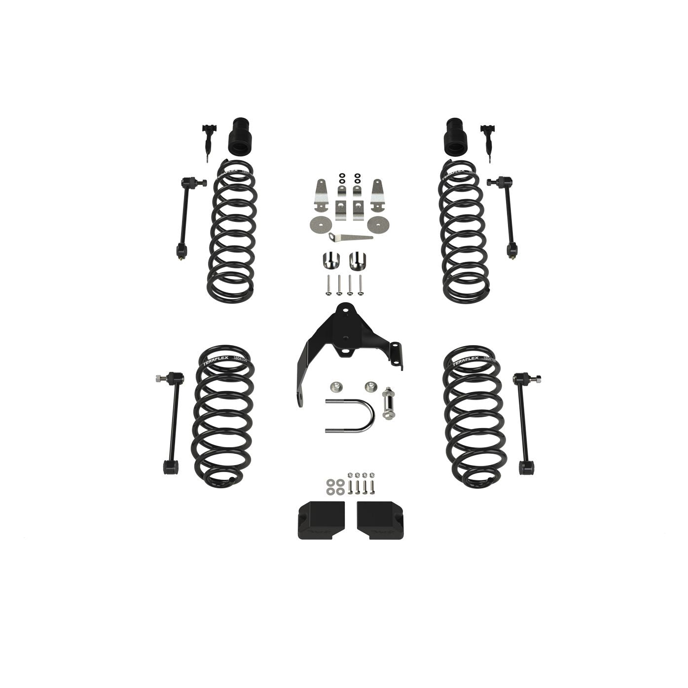 TeraFlex | 07-18 Wrangler JK 2 Door 3 Inch Coil Spring Base Lift Kit No Shocks TeraFlex | 1151202