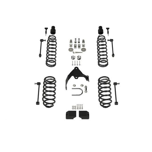 TeraFlex | 07-18 Wrangler JK 2 Door 3 Inch Coil Spring Base Lift Kit No Shocks TeraFlex | 1151202