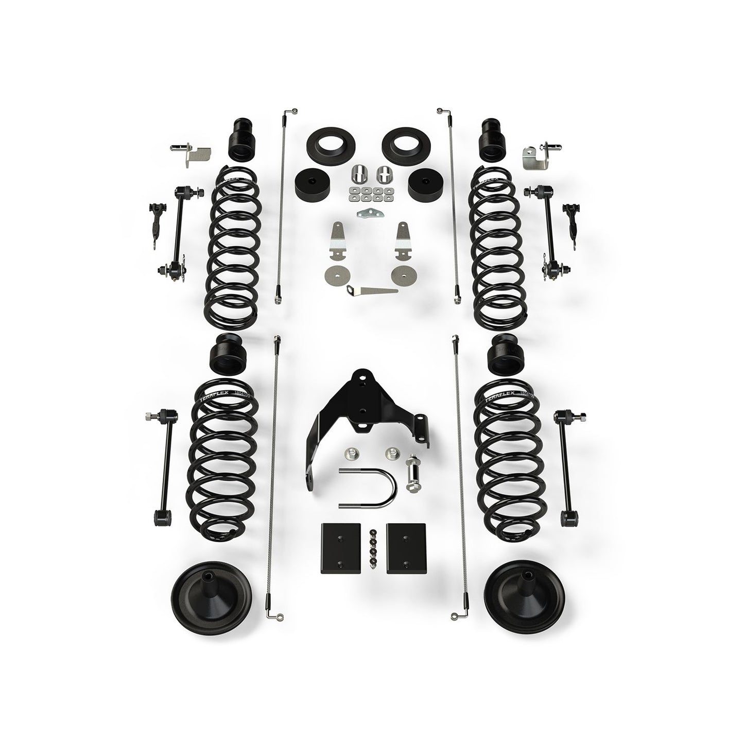 TeraFlex | 07-18 Wrangler JK 4 Door 4 Inch Coil Spring Base Lift Kit No Shocks TeraFlex | 1151401