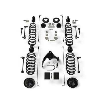 TeraFlex | 07-18 Wrangler JK 4 Door 4 Inch Coil Spring Base Lift Kit No Shocks TeraFlex | 1151401