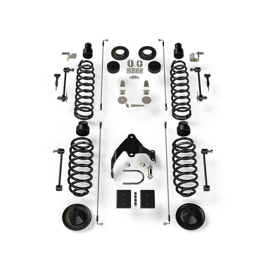 TeraFlex | 07-18 Wrangler JK 4 Door 4 Inch Coil Spring Base Lift Kit No Shocks TeraFlex | 1151401
