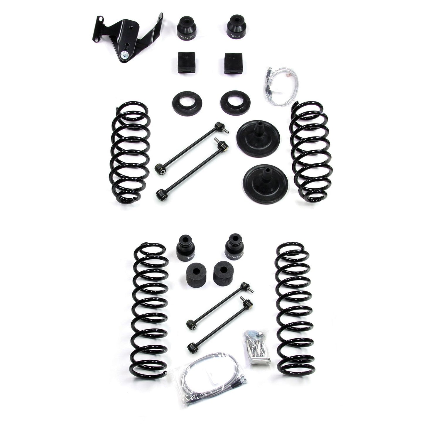 TeraFlex | 07-18 Wrangler JK 2 Door 4 Inch Coil Spring Base Lift Kit No Shocks TeraFlex | 1151421