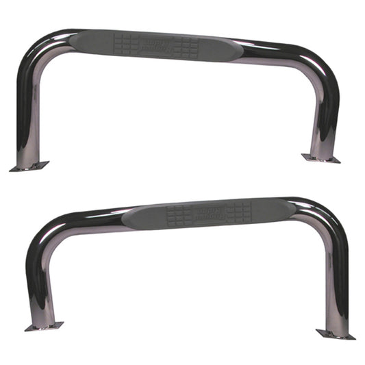 RUGGED RIDGE | 11522.02 | Nerf Bars, Stainless, 76-83 Cj5