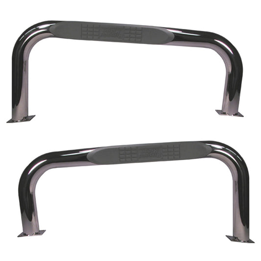 RUGGED RIDGE | 11522.03 | Nerf Bars, Stainless, 76-86 Cj7