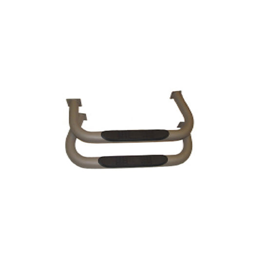 RUGGED RIDGE | 11532.02 | 87-95 Jeep Wrangler Yj, 97-06 Wrangler Tj Nerf Bars - Titanium