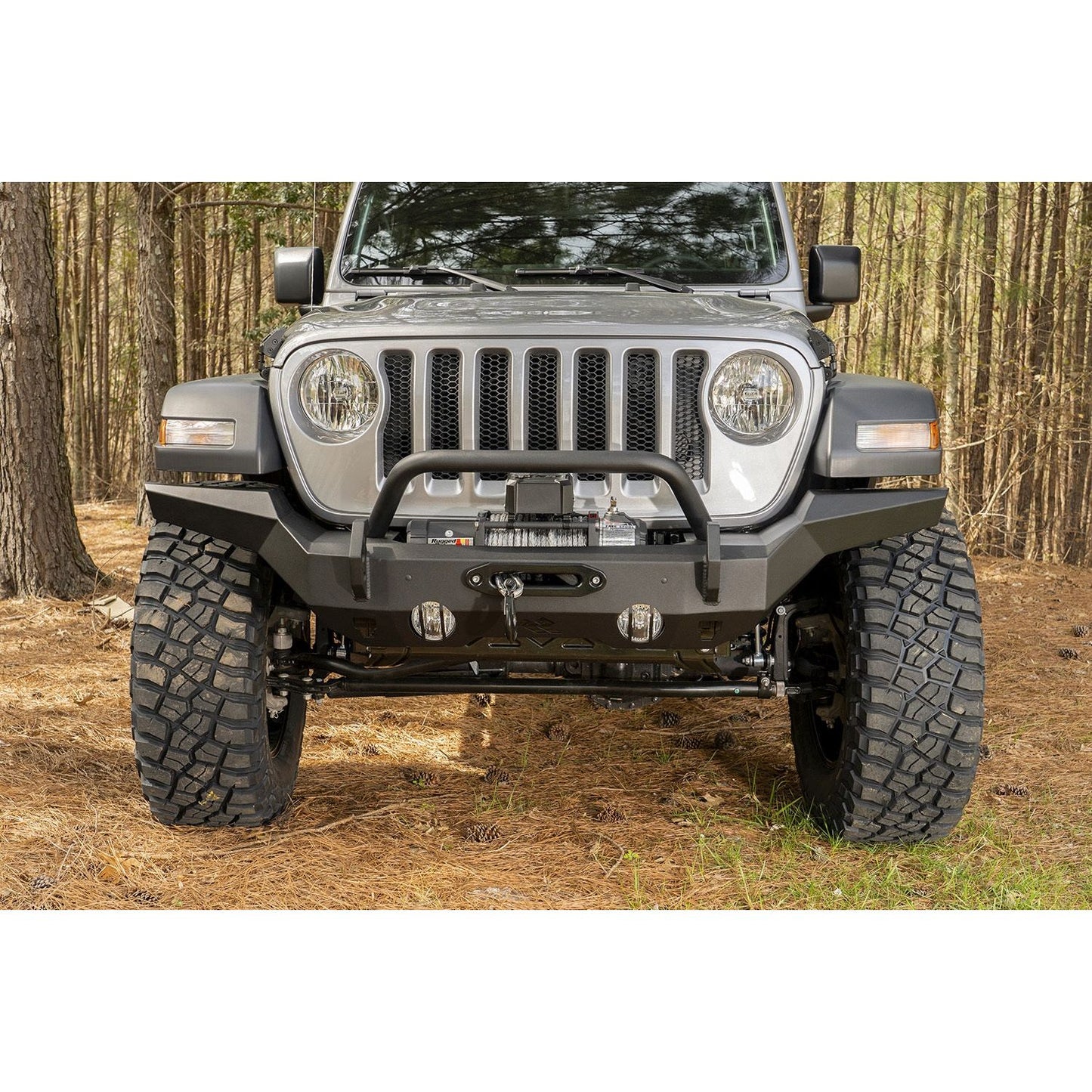 RUGGED RIDGE | 11540.31 | Hd Bumper, Full Width, Front; 07-18 Wrangler Jk, 18-19 Wrangler Jl