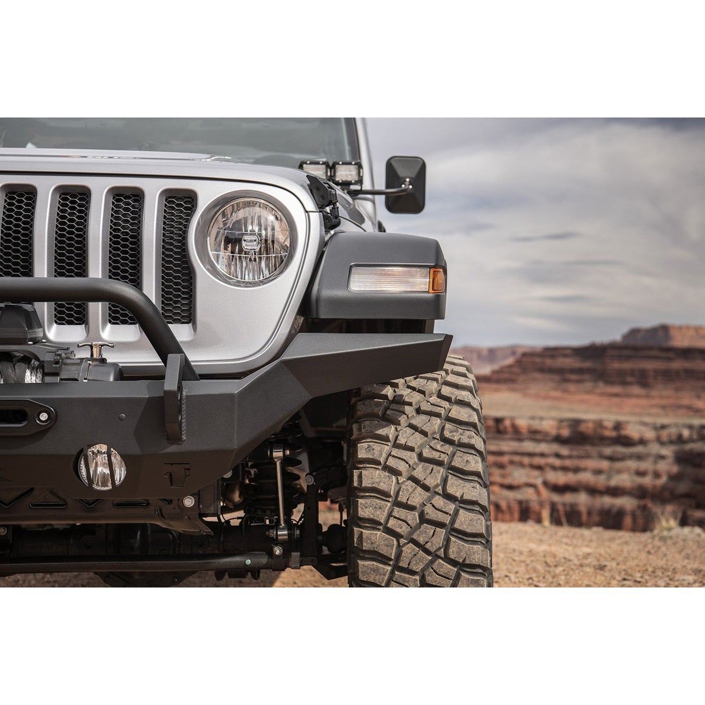 RUGGED RIDGE | 11540.31 | Hd Bumper, Full Width, Front; 07-18 Wrangler Jk, 18-19 Wrangler Jl
