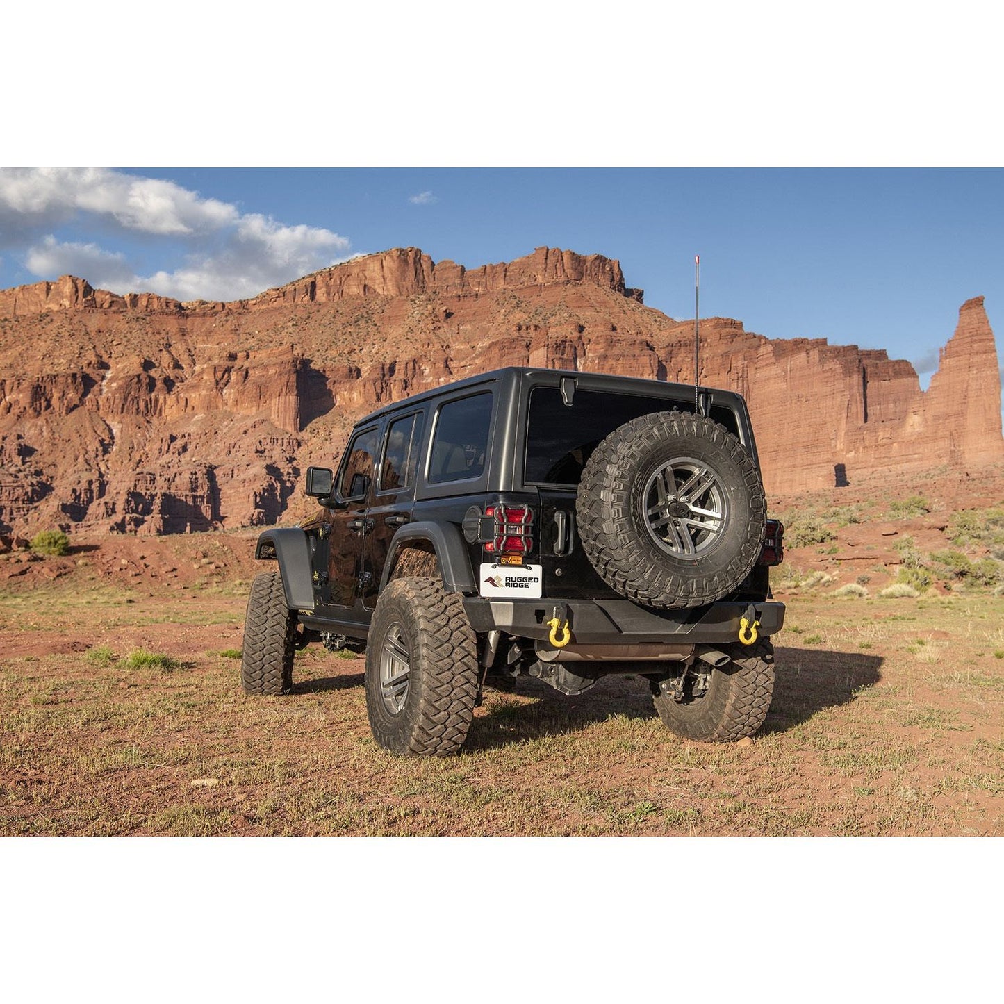RUGGED RIDGE | 11540.36 | Hd Bumper, Rear; 18-19 Wrangler Jl