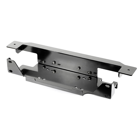 RUGGED RIDGE | 11543.15 | 13-18 Wrangler Winch Plate, Stamped Bumper, Steel Black
