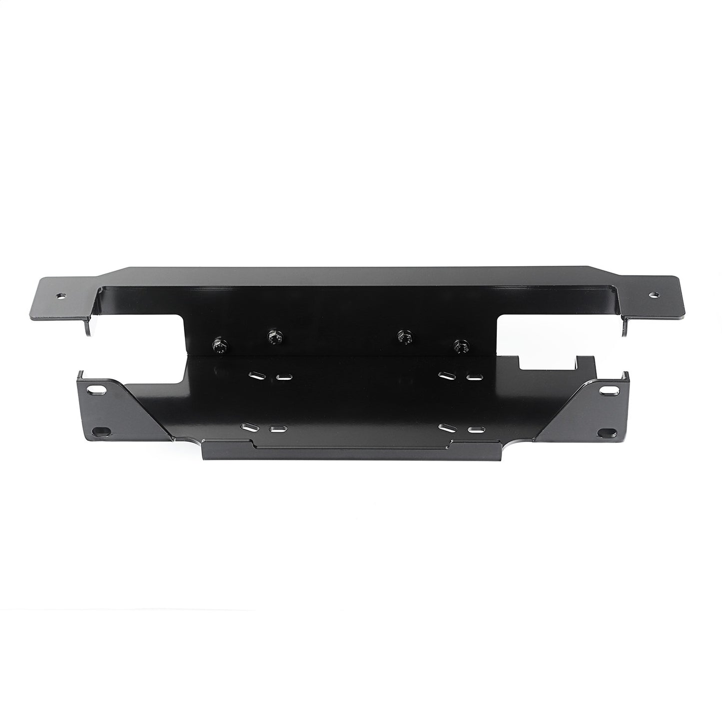 RUGGED RIDGE | 11543.15 | 13-18 Wrangler Winch Plate, Stamped Bumper, Steel Black