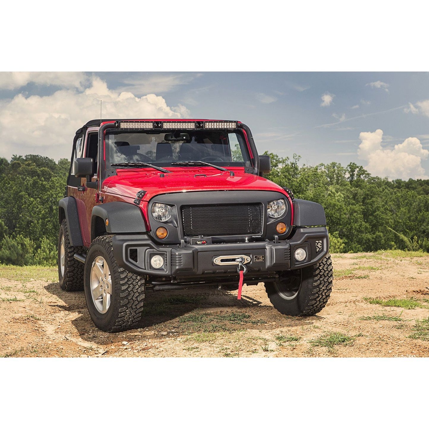 RUGGED RIDGE | 11544.01 | 07-16 Wrangler Spartacus Front Bumper