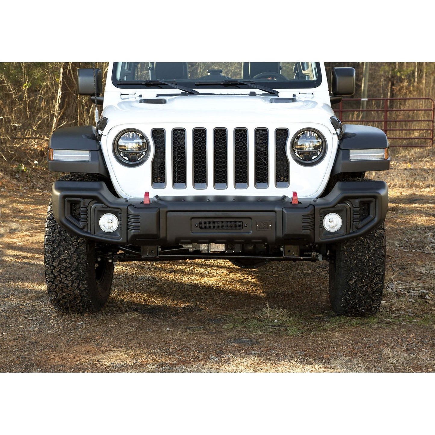 RUGGED RIDGE | 11544.21 | Spartacus Bumper, Front, Black; 2018-C Jeep Wrangler/Gladiator