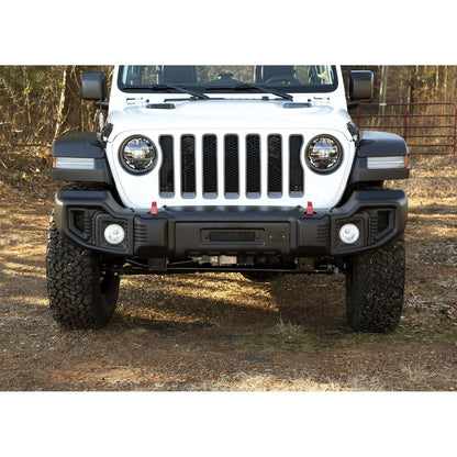 RUGGED RIDGE | 11544.21 | Spartacus Bumper, Front, Black; 2018-C Jeep Wrangler/Gladiator