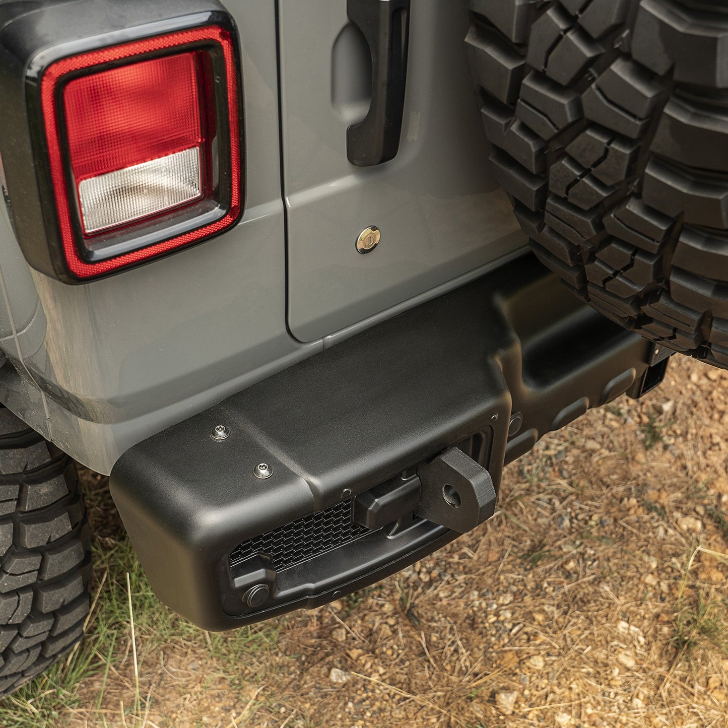 RUGGED RIDGE | 11544.25 | Spartacus Rear Bumper, Blk; 18-19 Jl