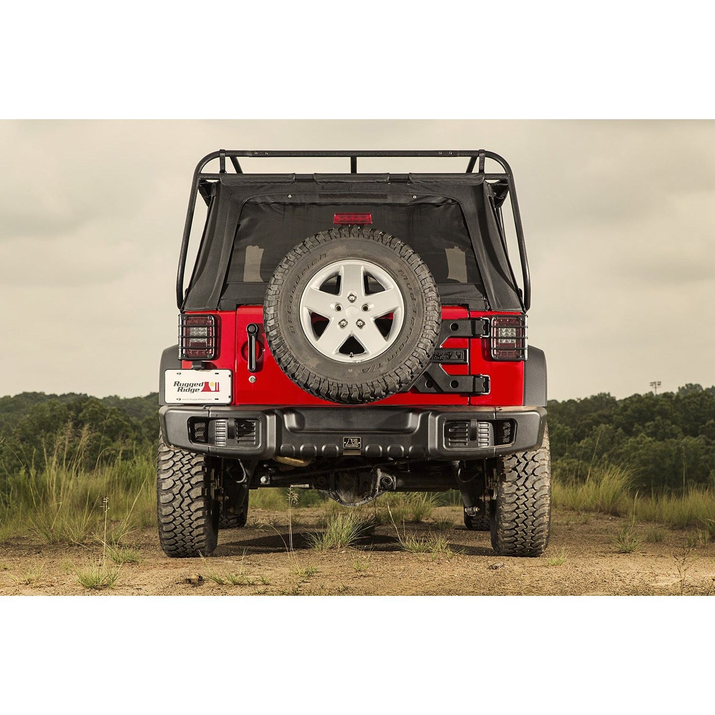 RUGGED RIDGE | 11544.51 | 07-16 Wrangler Spartacus Rear Bumper-Blk