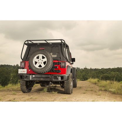 RUGGED RIDGE | 11544.51 | 07-16 Wrangler Spartacus Rear Bumper-Blk