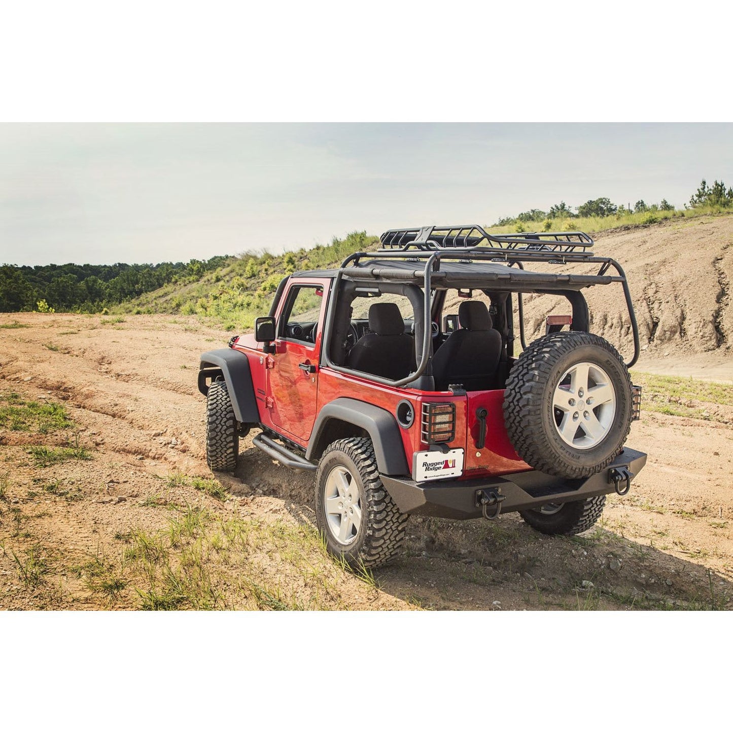 RUGGED RIDGE | 11546.2 | Bumper Rear Xhd,Textured Black,Jk 07-16 Wrangler