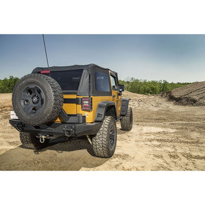 RUGGED RIDGE | 11546.2 | Bumper Rear Xhd,Textured Black,Jk 07-16 Wrangler