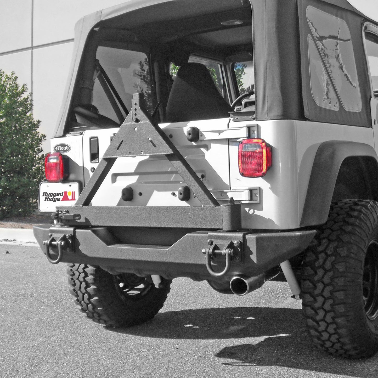 RUGGED RIDGE | 11546.42 | Tire Carrier, Xhd Rear Bumper, 76-06 Jeep Cj & Wrangler