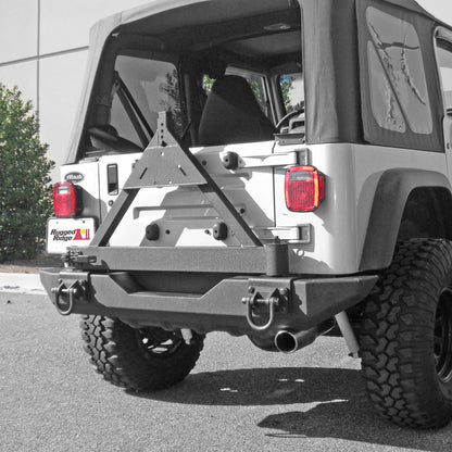 RUGGED RIDGE | 11546.42 | Tire Carrier, Xhd Rear Bumper, 76-06 Jeep Cj & Wrangler