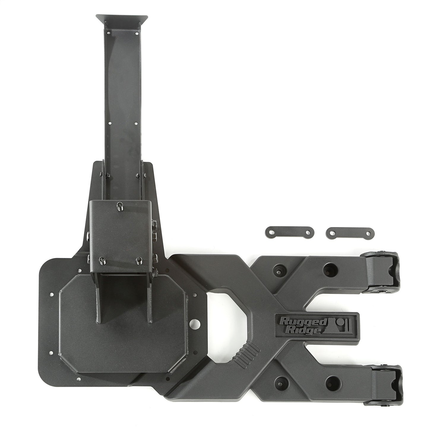 RUGGED RIDGE | 11546.5 | 07-17 Wrangler Hd Spartacus Tire Carrier Kit Black