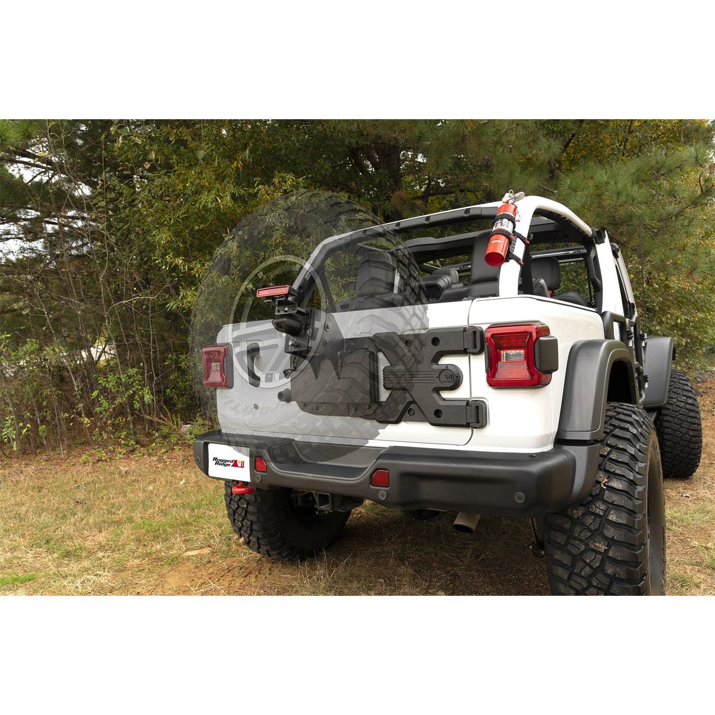 RUGGED RIDGE | 11546.55 | 18-C Wrangler Jl Spartacus Hd Spare Tire Carrier Kit