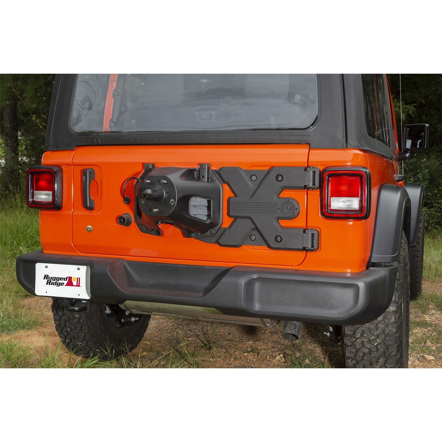 RUGGED RIDGE | 11546.56 | Spartacus Hd Tire Carrier, Hinge Casting; 18-19 Jl