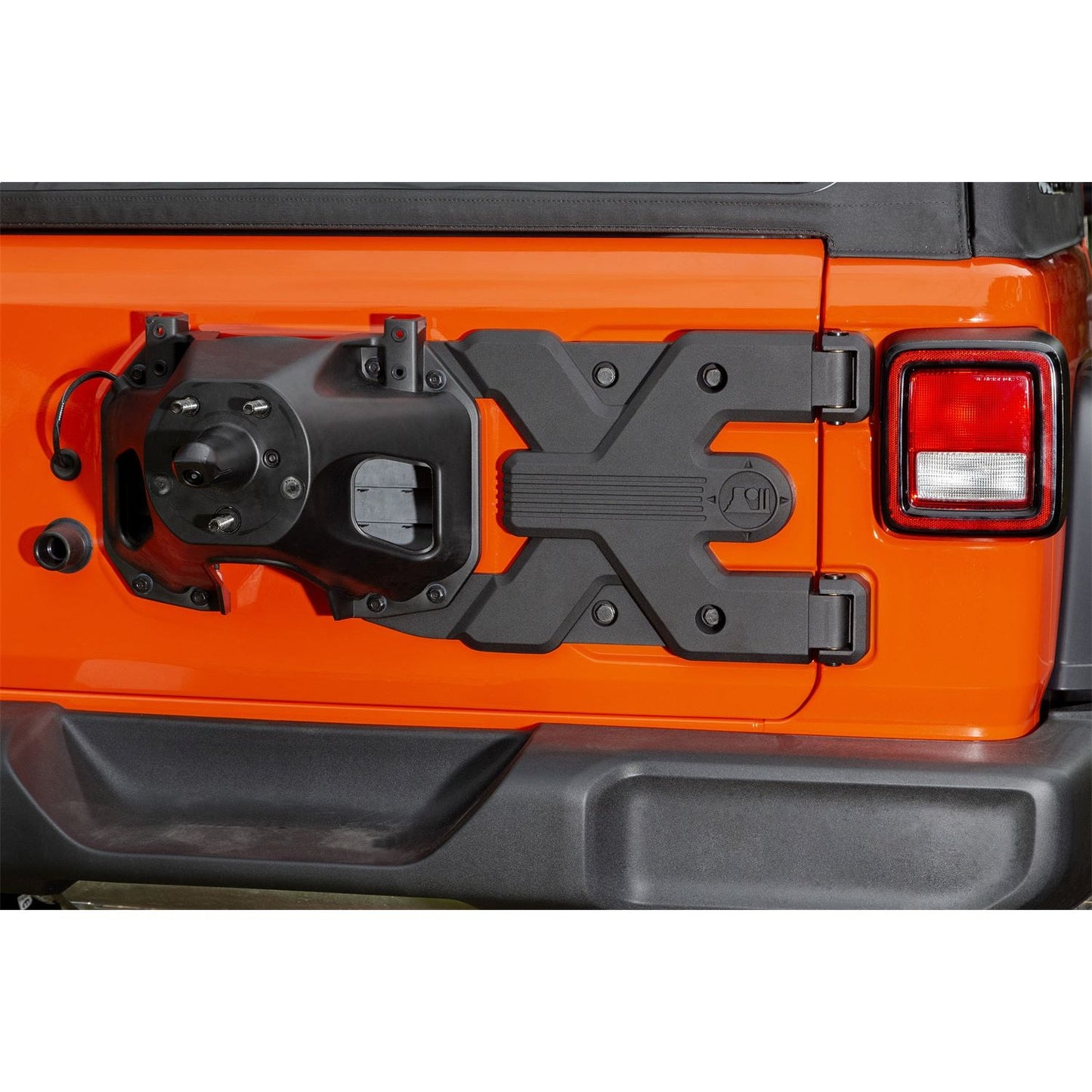 RUGGED RIDGE | 11546.56 | Spartacus Hd Tire Carrier, Hinge Casting; 18-19 Jl