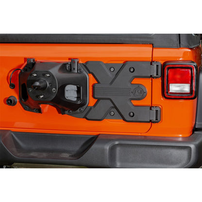RUGGED RIDGE | 11546.56 | Spartacus Hd Tire Carrier, Hinge Casting; 18-19 Jl