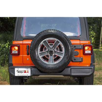 RUGGED RIDGE | 11546.56 | Spartacus Hd Tire Carrier, Hinge Casting; 18-19 Jl