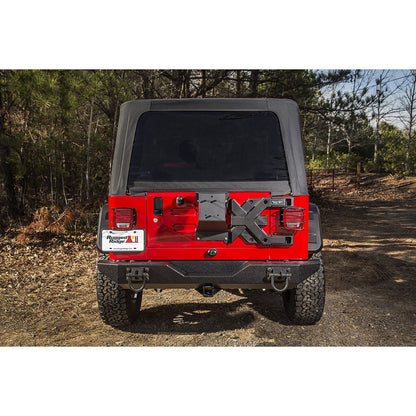 RUGGED RIDGE | 11546.6 | Spartacus Hd Tire Carrier Kit, 97-06 Tj