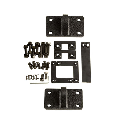 RUGGED RIDGE | 11548.01 | Spartan Front Bumper, High Clearance Ends, With Overrider, 07-18 Jk
