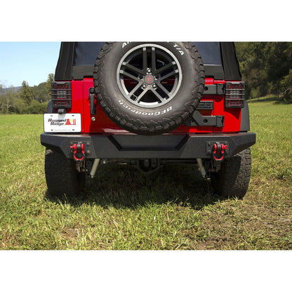 RUGGED RIDGE | 11548.2 | Spartan Rear Bumper, Full Width; 07-18 Jeep Wrangler Jk